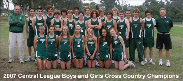 2007 Islander Cross Country League Champs
