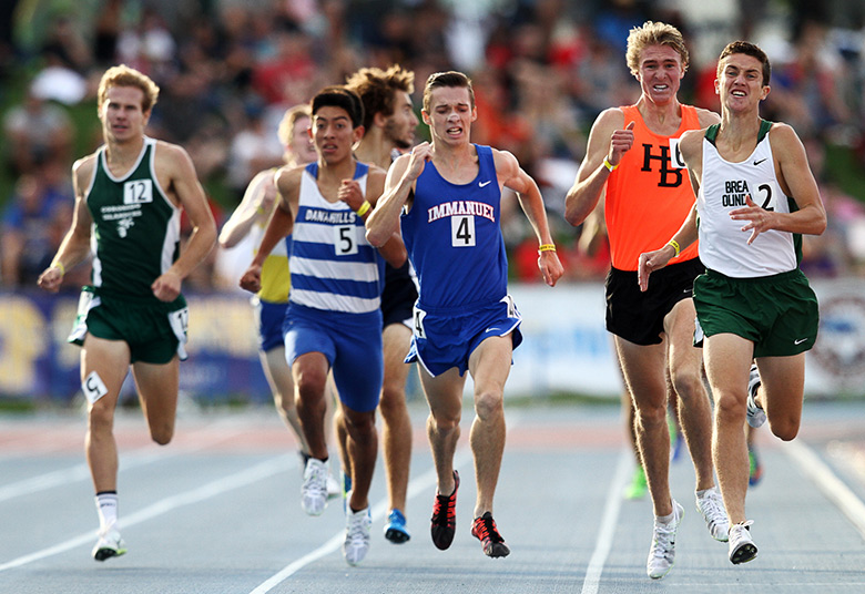 Erik at state finals